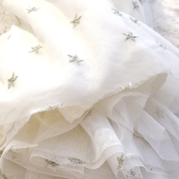 🍒EUC🍒 GAP EMBROIDERED TULLE MINI SKIRT - Picture 4 of 5